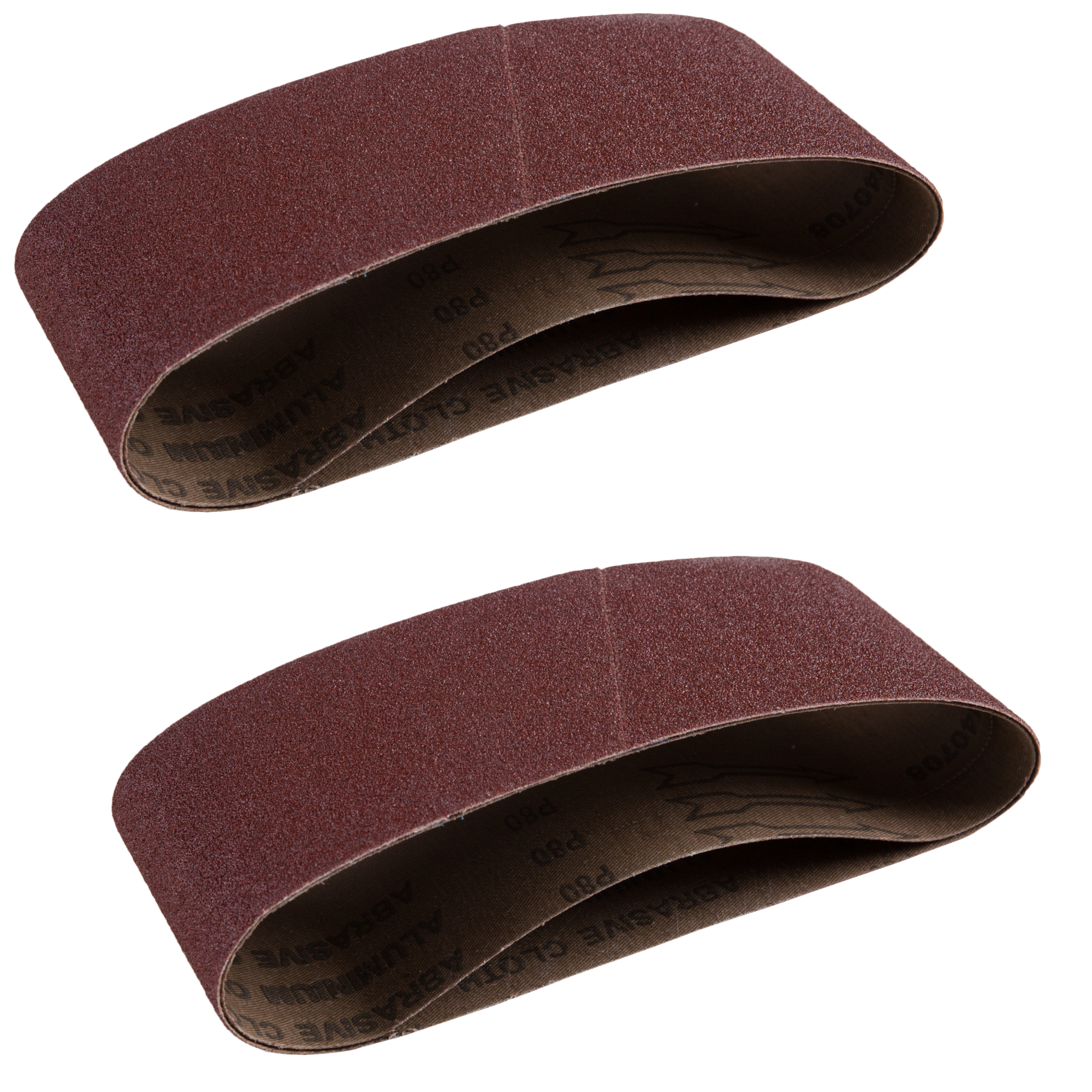 FERM Bandes Abrasives 13mm (8pcs) - Grains P40, P80, P120 - Pour Lime Électrique