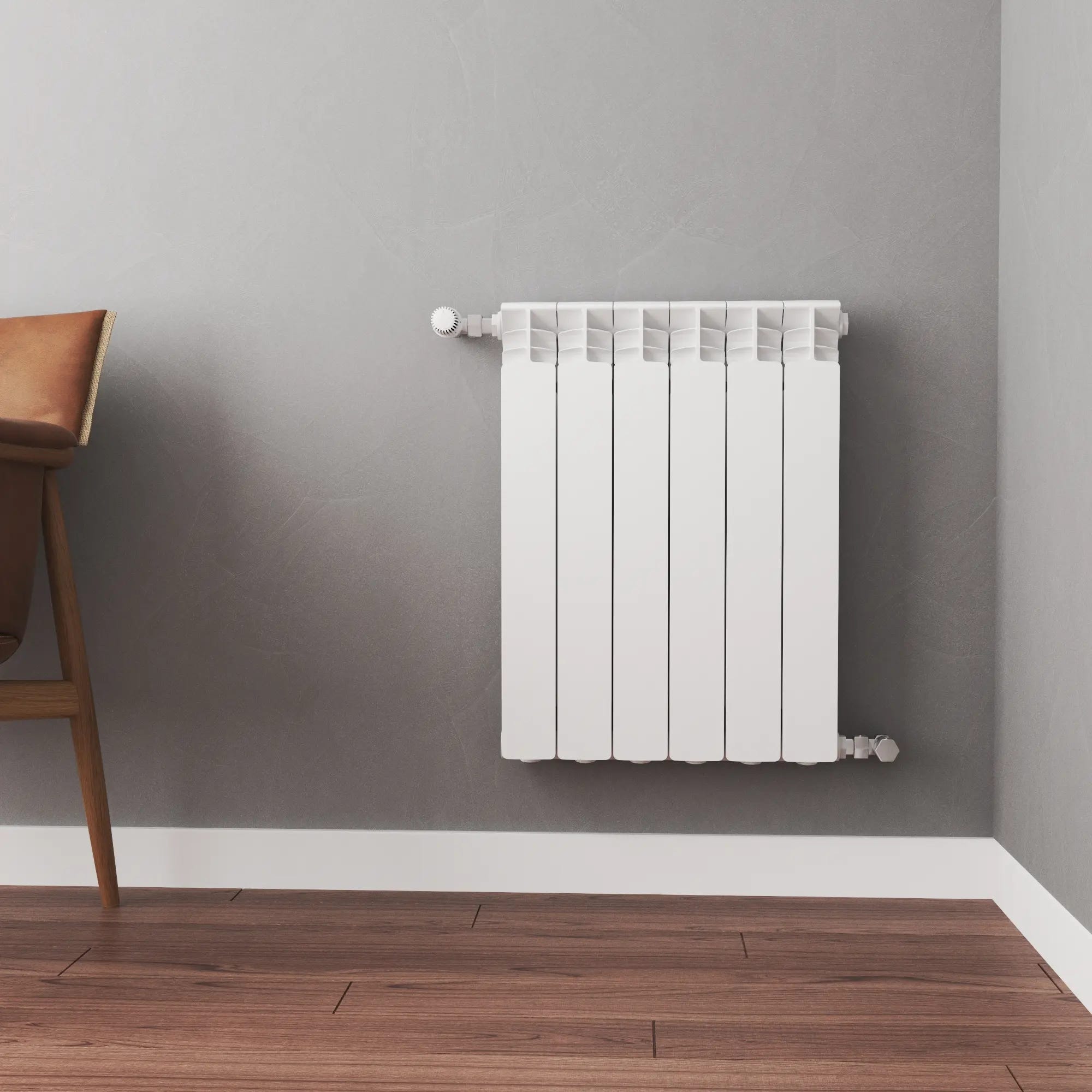 Poser une planche sur un radiateur de chauffage central : La pose