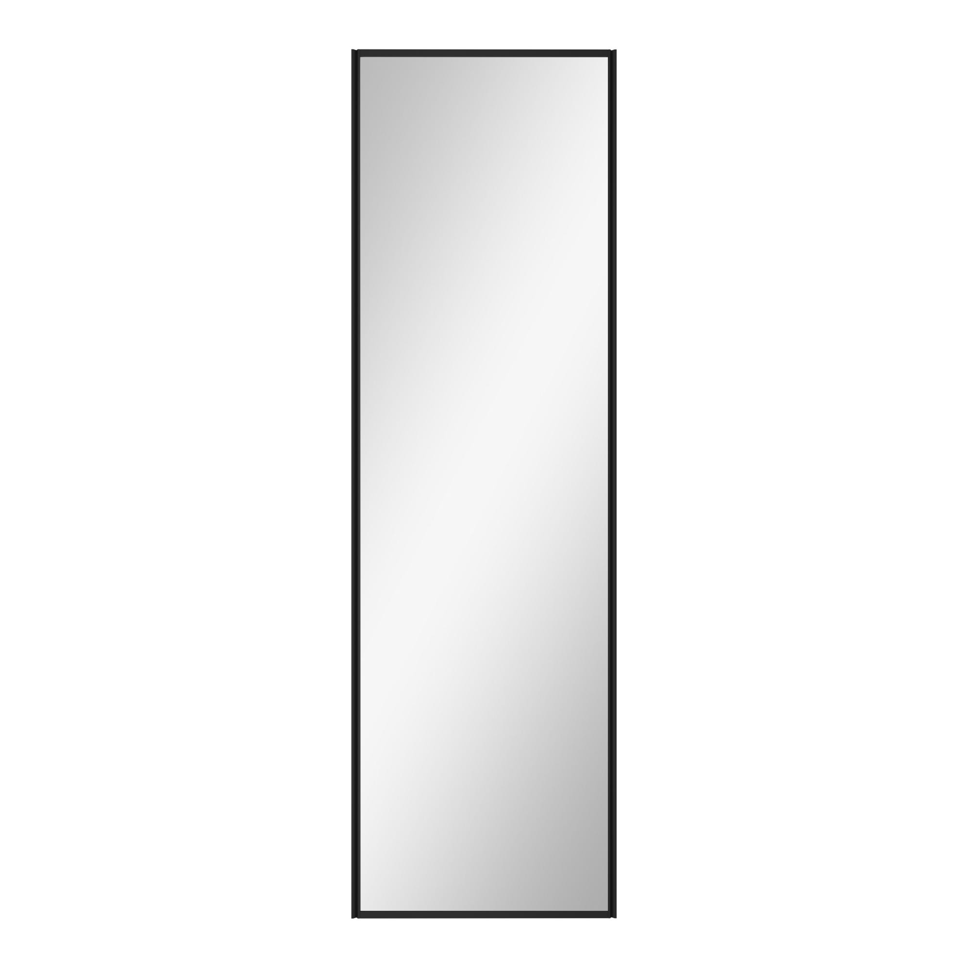 Porte de placard coulissante Reflect blanc l.96.2xH.250cm