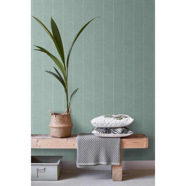 Papier Peint Intisse Scandicool Chevron Vert Sauge Leroy Merlin Papier Peint Intisse Scandicool Chevron Vert Sauge Leroy Merlin