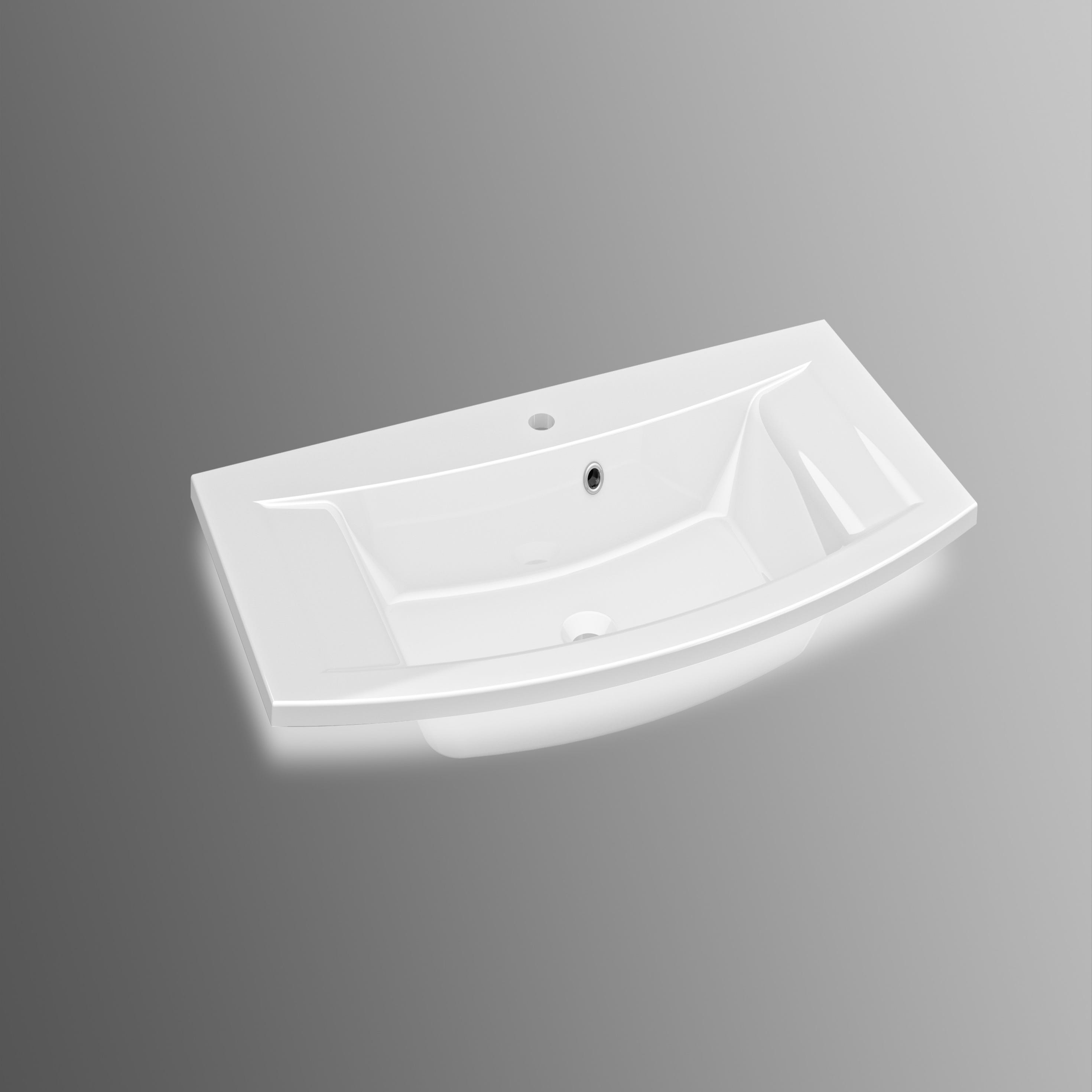 Panier moulé pour tiroir sous-évier, 11, blanc, 2/pqt