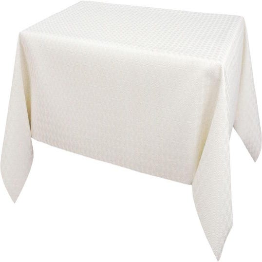 Protège table - PVC - Polyester - Blanc