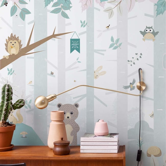 Papier Peint Panoramique Intisse Smalltalk Forest Animals Bleu Leroy Merlin Papier Peint Panoramique Intisse Smalltalk Forest Animals Bleu Leroy Merlin