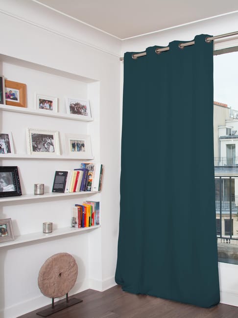 Rideau Occultant Velours Venise Bleu Canard L 135 X H 260 Cm Leroy Merlin Rideau Occultant Velours Venise Bleu Canard L 135 X H 260 Cm Leroy Merlin
