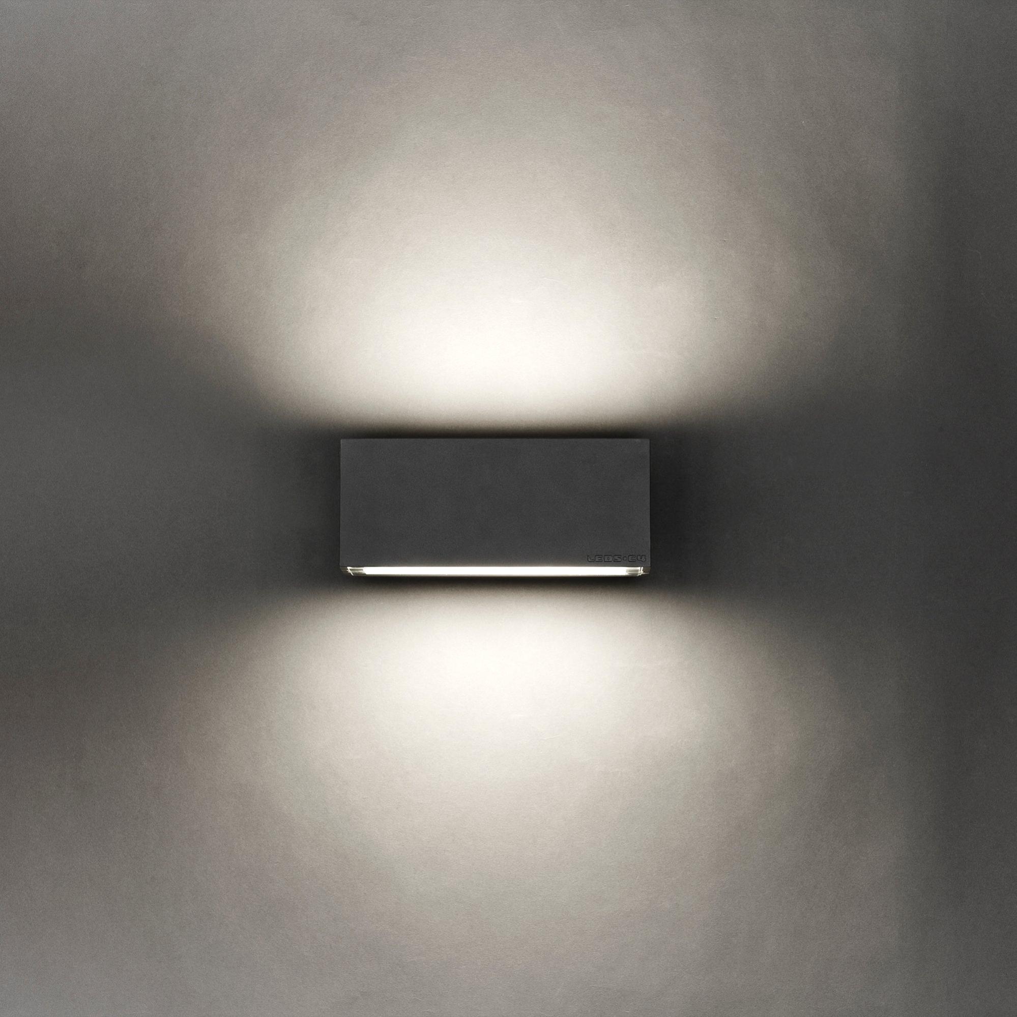 Applique extérieur module led 3288 Lm gris Afrodita LEDSC4 Leroy Merlin