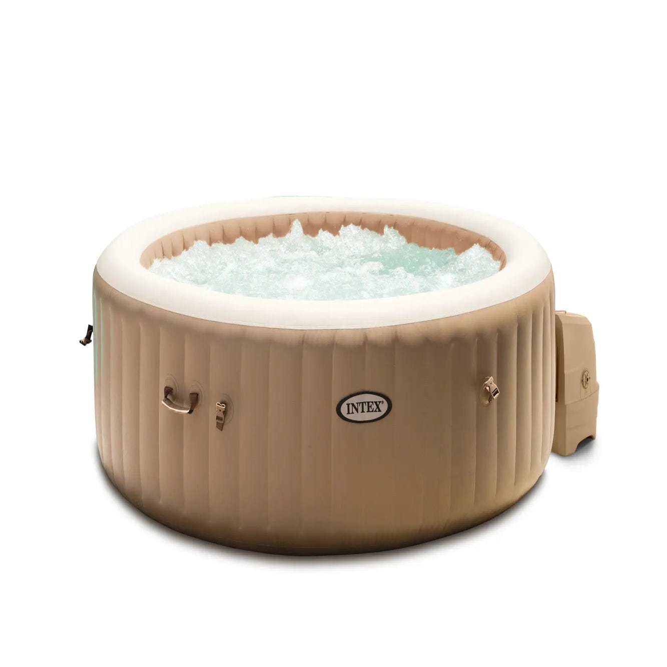 Pure spa gonflable INTEX Sahara rond 4 places