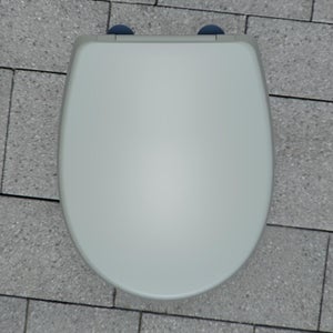 Abattant WC Cleanfast déclipsable avec frein de chute blanc MTK