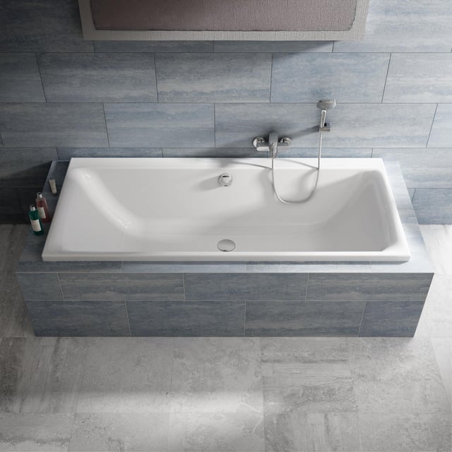 Baignoire rectangulaire L.170x l.75 cm blanc, IDEAL STANDARD Connect air duo