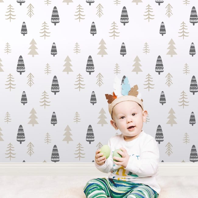 Papier Peint Intisse Babyland Sapin Beige Et Gris Leroy Merlin Papier Peint Intisse Babyland Sapin Beige Et Gris Leroy Merlin