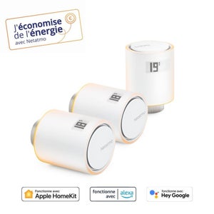 Netatmo NAV-PRO, Tête Thermostatique Intelligente Additionnelle Netatmo -  thermostat/starter pack