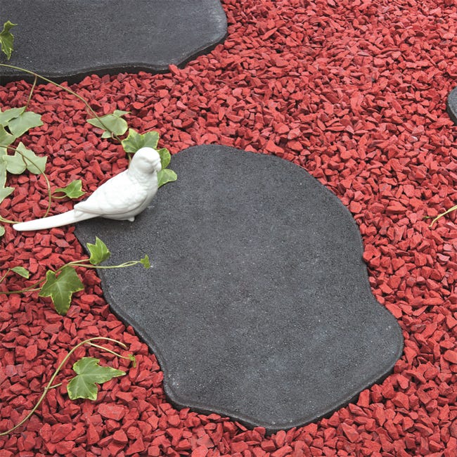 Gravier décoratif Rosso Verona - Gravier de jardin - Gravier décoratif -  Chemin de jardin - 25 kg - Grain 15-25 mm