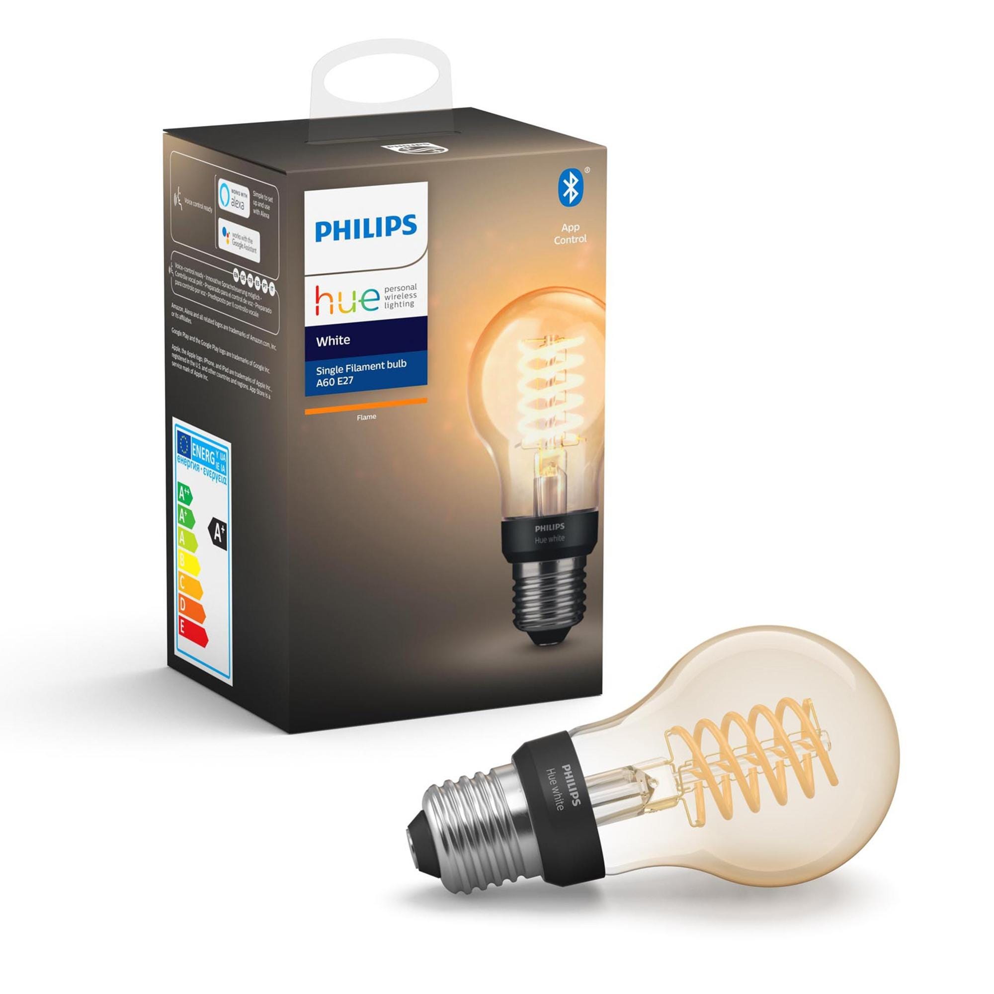 Philips Hue White, ampoule connectée LED E27, 80…
