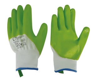 2 paires de gants de jardinage pour enfants Gants de jardin en nitrile Gants  de travail pour enfants Résistant à l'huile Gants d'art antidérapants  Adulte Mâle