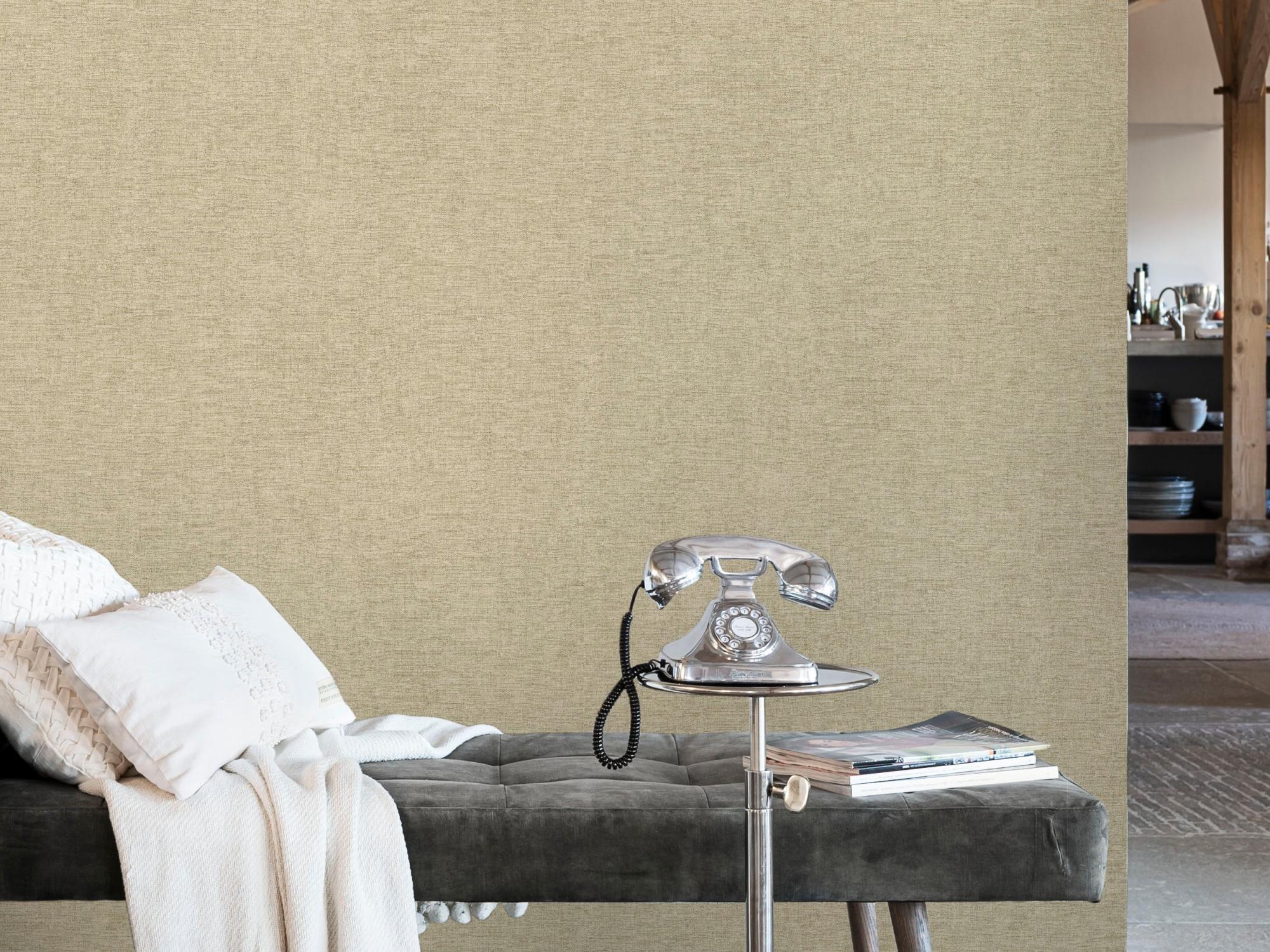 Papier peint intissé Riviera 3 uni beige | Leroy Merlin