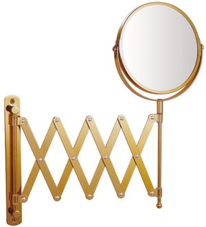 Miroir de salle de bains lumineux LED rond Ø70 cm, argenté, MPGlass Bishop