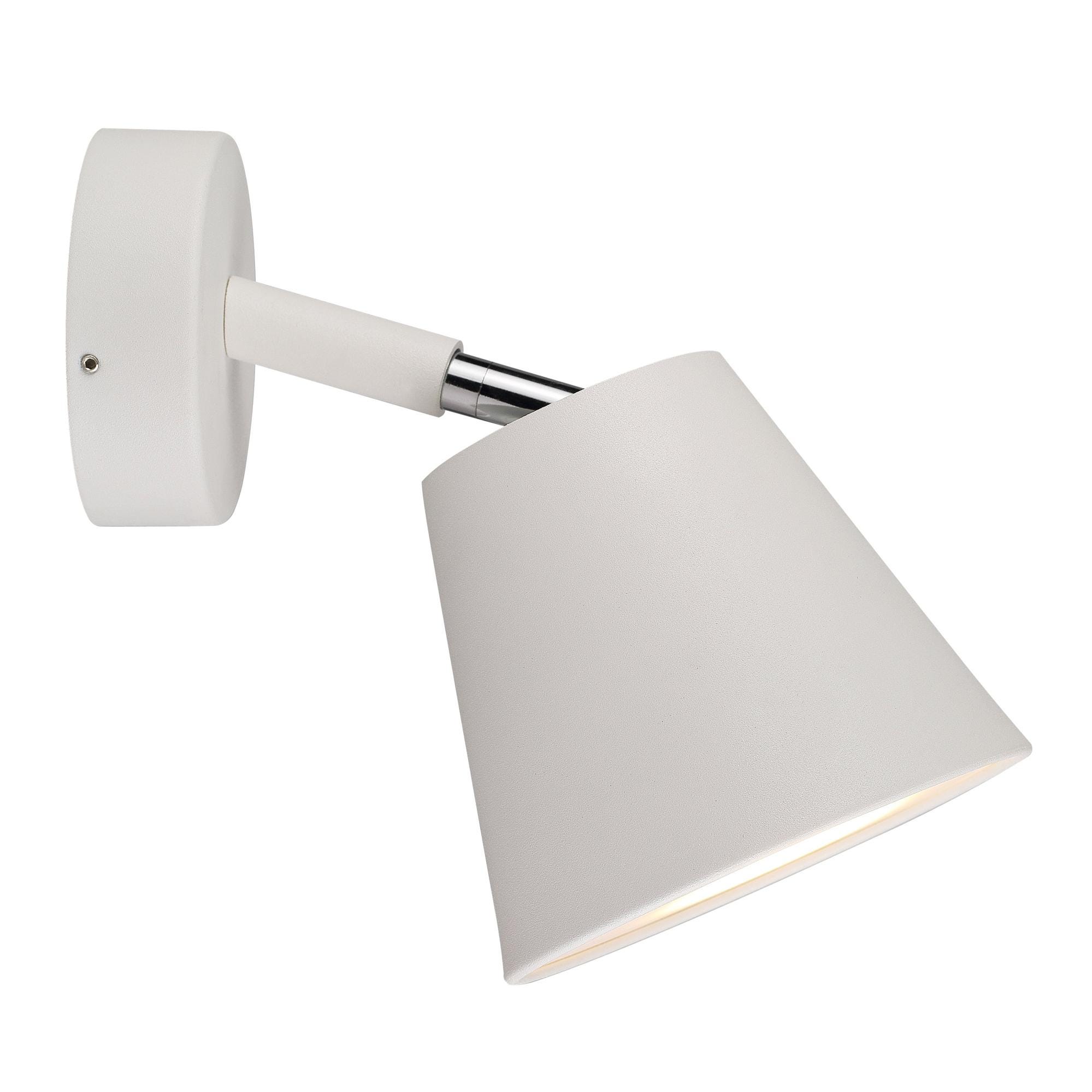 Applique pour salle de bains MAKO blanc mat GU10 400 lumens IP 44 - COREP, 1333004, Ampoule, luminaire et eclairage