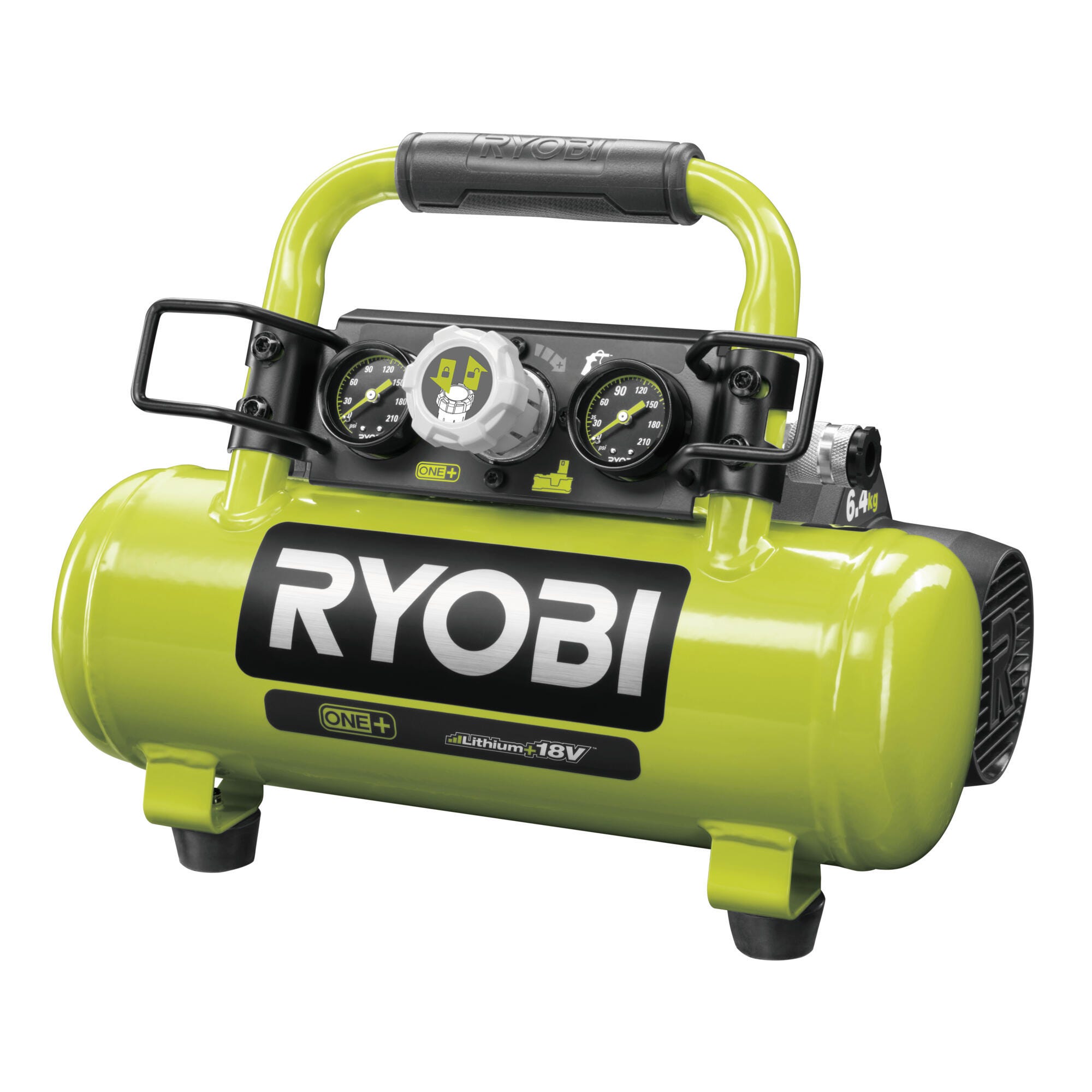 Gonfleur compresseur RYOBI 18V Sans batterie ni chargeur R18MI-0 - Espace  Bricolage