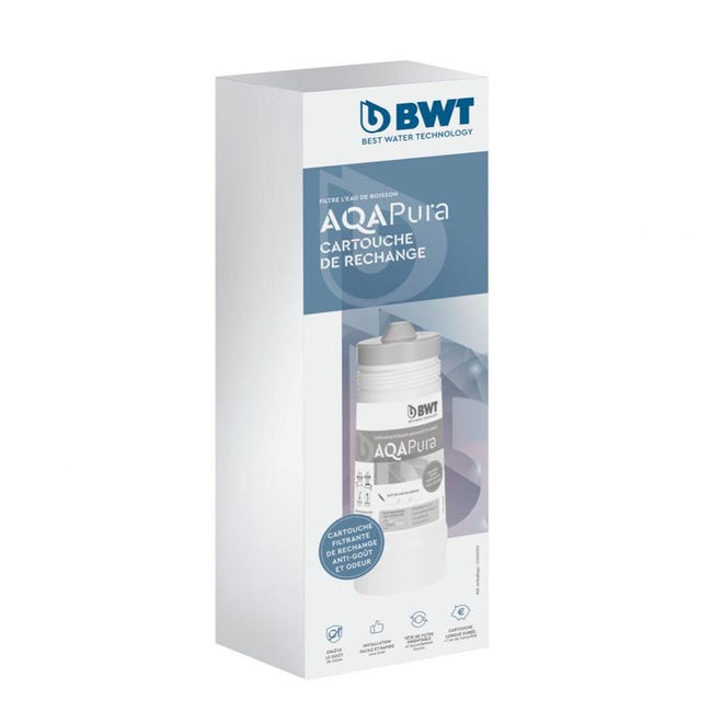 💧 Cartouche de rechange REFINER 350 Argent compatible Silver Eau Pure anti  goût odeurs polluant et anti-bactérie