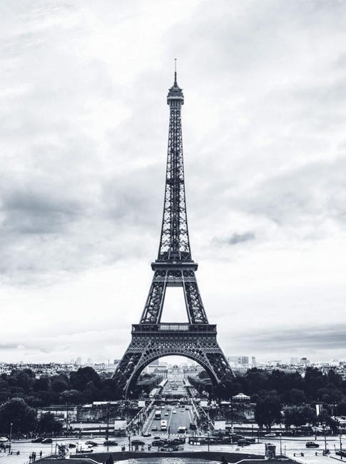 Affiche Tour Eiffel Noir Blanc L 10 X H 15 Cm Leroy Merlin Affiche Tour Eiffel Noir Blanc L 10 X H 15 Cm Leroy Merlin