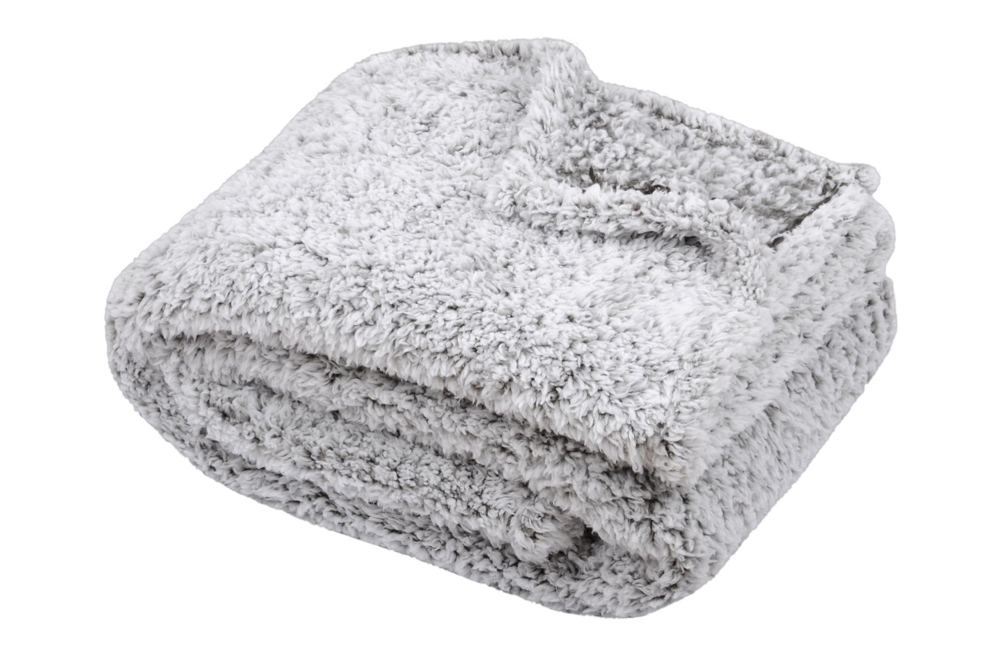 Lovely Casa Plaid In Poliestere Doudou – Coperta 130x160 Cm, Colore Cioccolato, Morbida E Confortevole