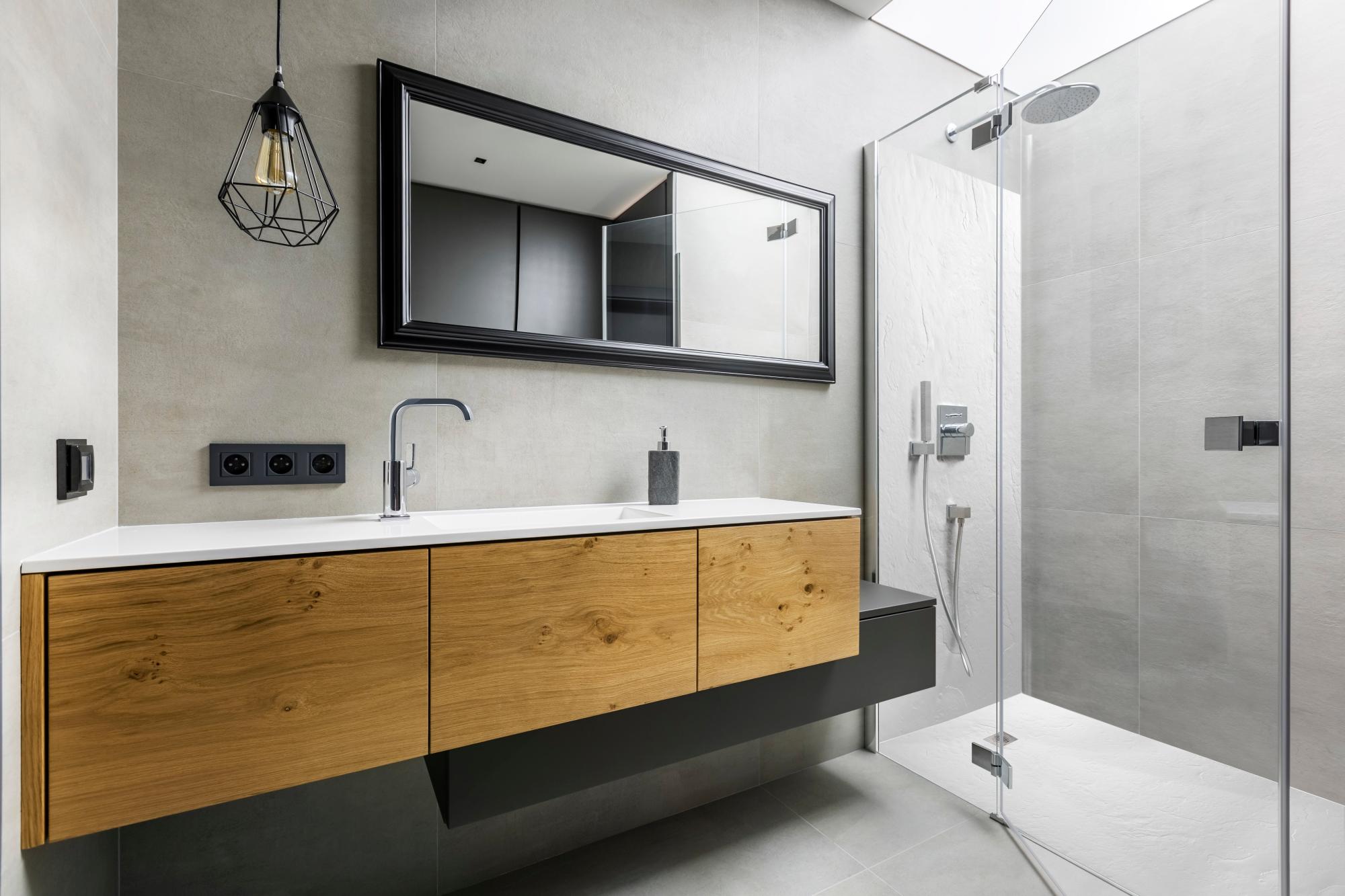 Panneau En Resine Pour Salle De Bain