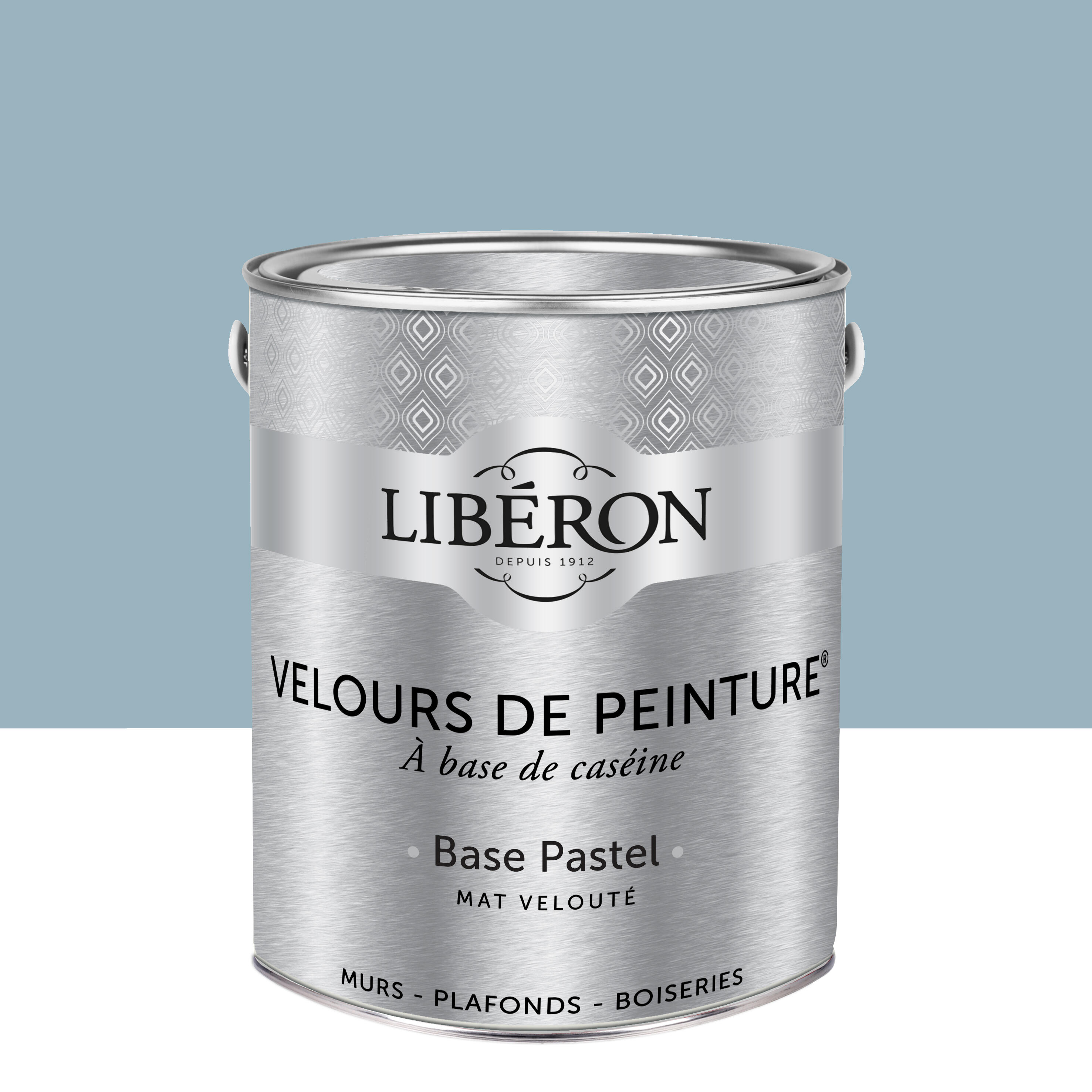 Peinture Mur, Boiserie, Radiateur LIBERON Bleu Horizon Velours 2.5 L ...