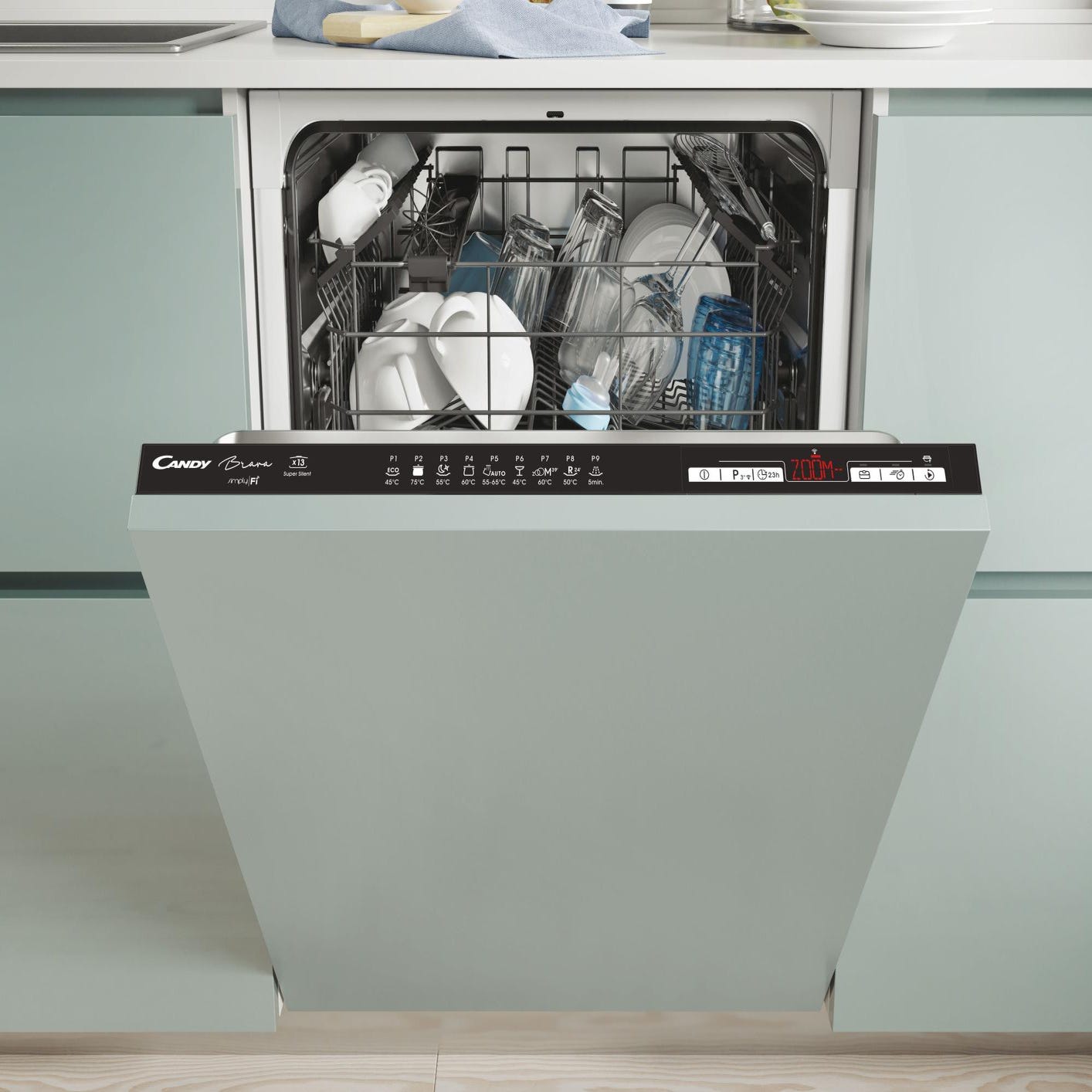 CANDY Lave vaisselle integrable 60 cm CDSN2D350PX : : Gros  électroménager