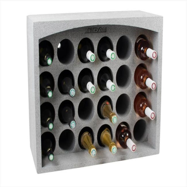 Casier 12 bouteilles - L 48.5 x l 34.5 x H 29.5 cm