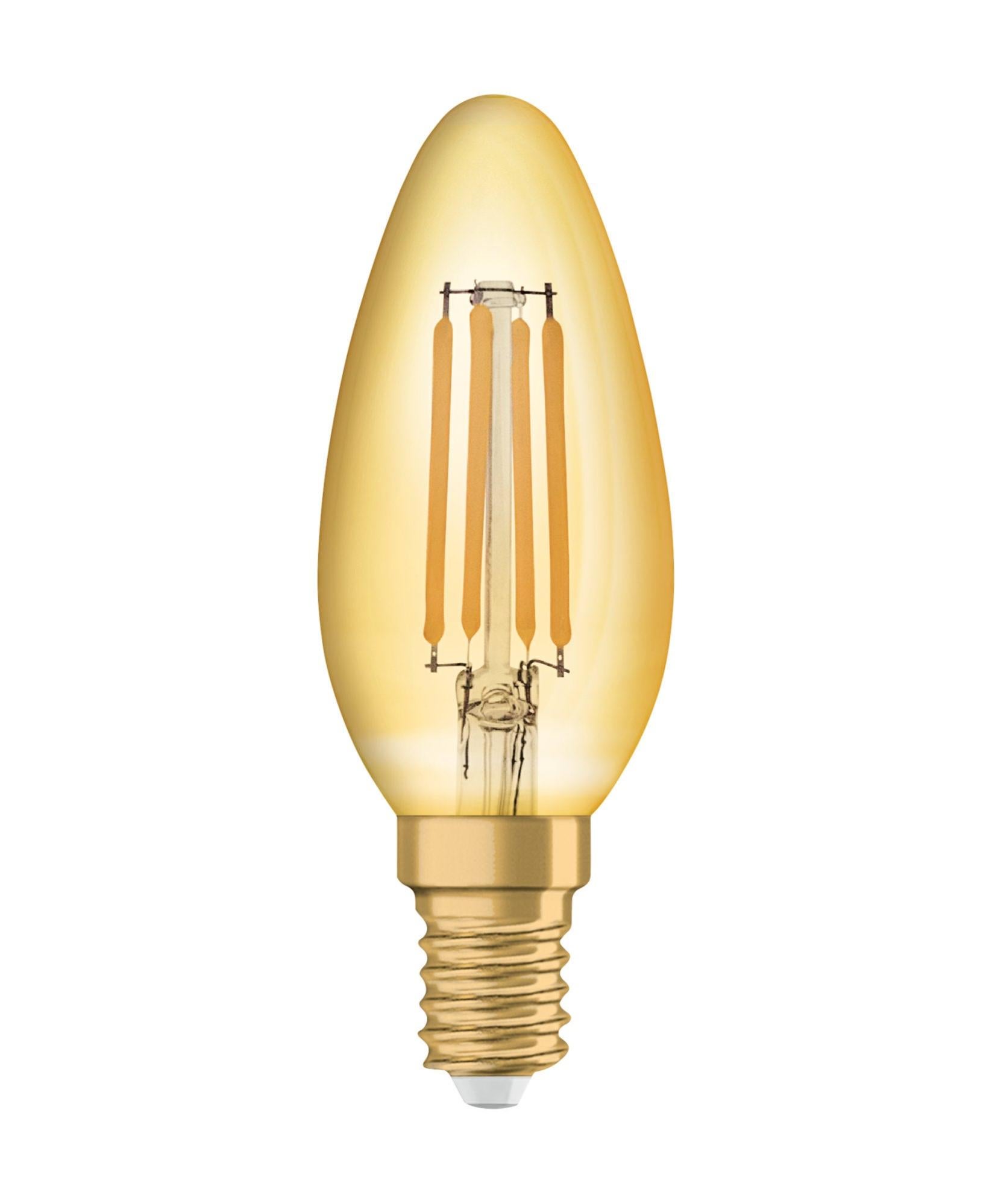 Ampoule led flamme E14, 410Lm = 35W, blanc chaud, OSRAM Leroy Merlin