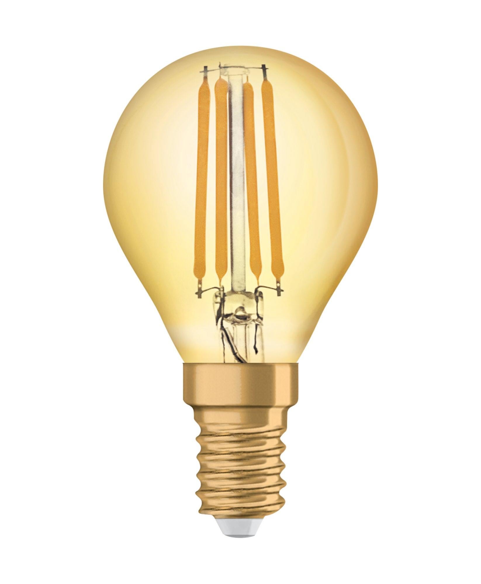 Ampoule led à filament, rond E14, 410lm = 35W, blanc chaud, OSRAM Leroy Merlin