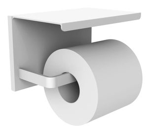 Porte-papier toilette avec rangement Portaloo de Umbra, blanc 1012487-670