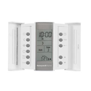 Thermostat WiFi Programmable Blanc Sans Fil pour Chauffage - Ledkia