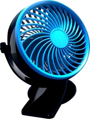 Mini ventilateur de table EQUATION 3 W Diam. 14 cm noir