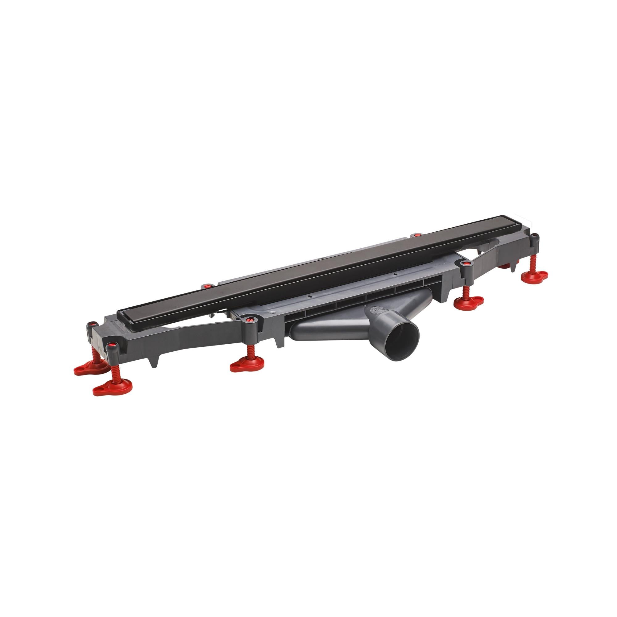 Canivelle douche à l'italienne, noir, WIRQUIN Leroy Merlin