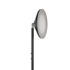 Lampadaire design noir avec LED avec variateur tactile - Jitske