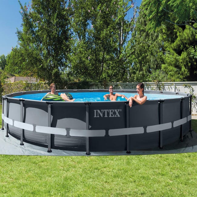 Intex Ensemble de piscine Ultra XTR Frame Rectangulaire 549x274x132 cm