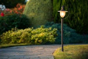 LAMPADAIRE EXTÉRIEUR PIED Lampe de Jardin Sphérique Itinéraires