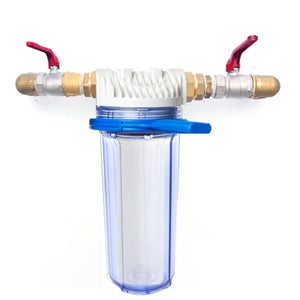 Mini-filtre anti-calcaire pour chauffe-eau - Filtration par polyphosphate -  Traitement de l'eau - Merkur - Ayor