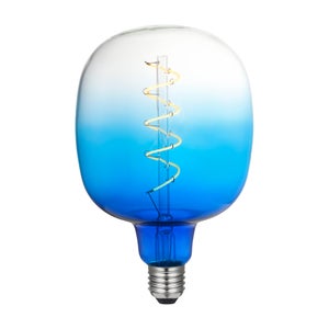 Lampe LED E27 2W bleu à int variable