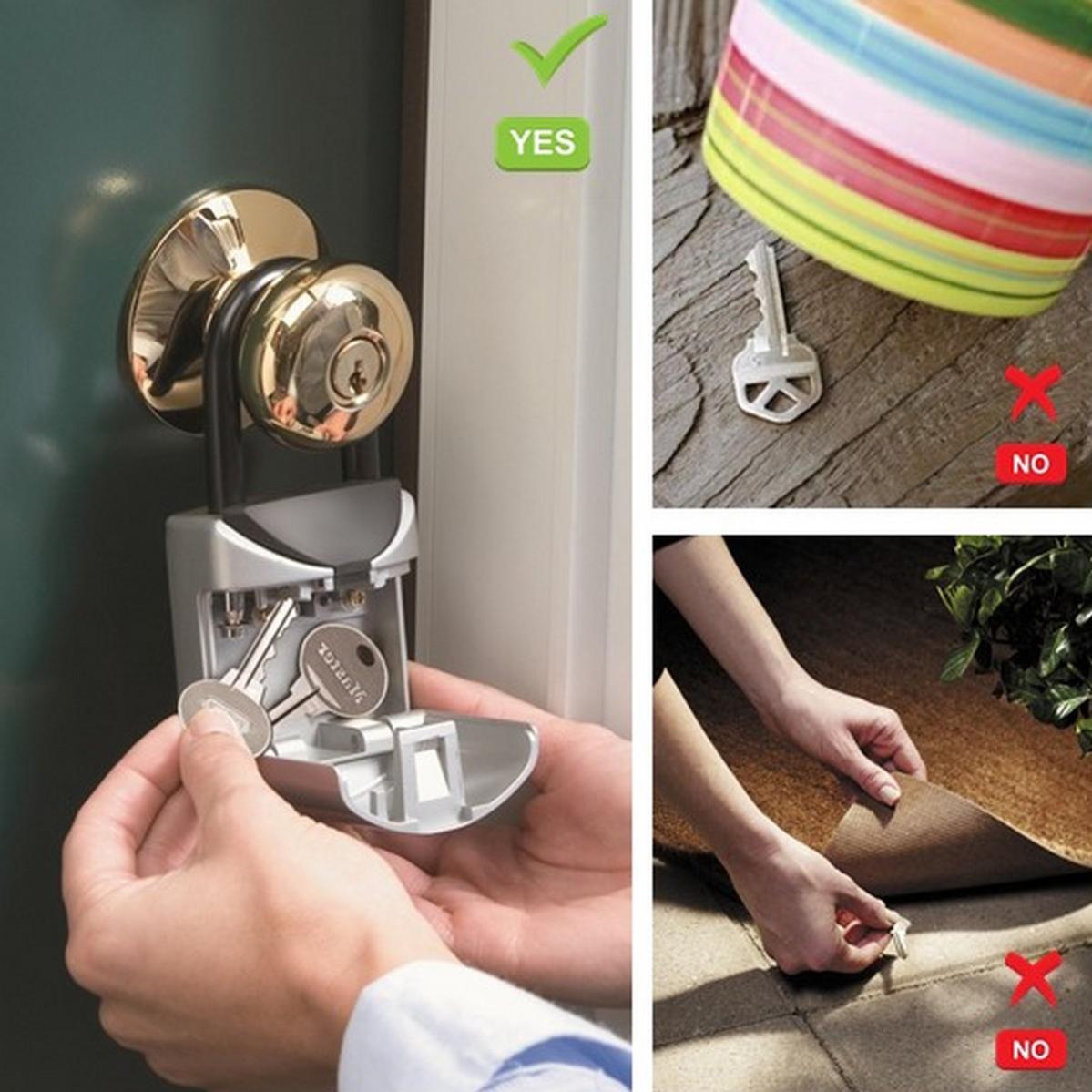 Master Lock Select Access Mode D'emploi Minicoffre MASTER LOCK Select access à accrocher, H.21.6 x l.11.8 x P.4