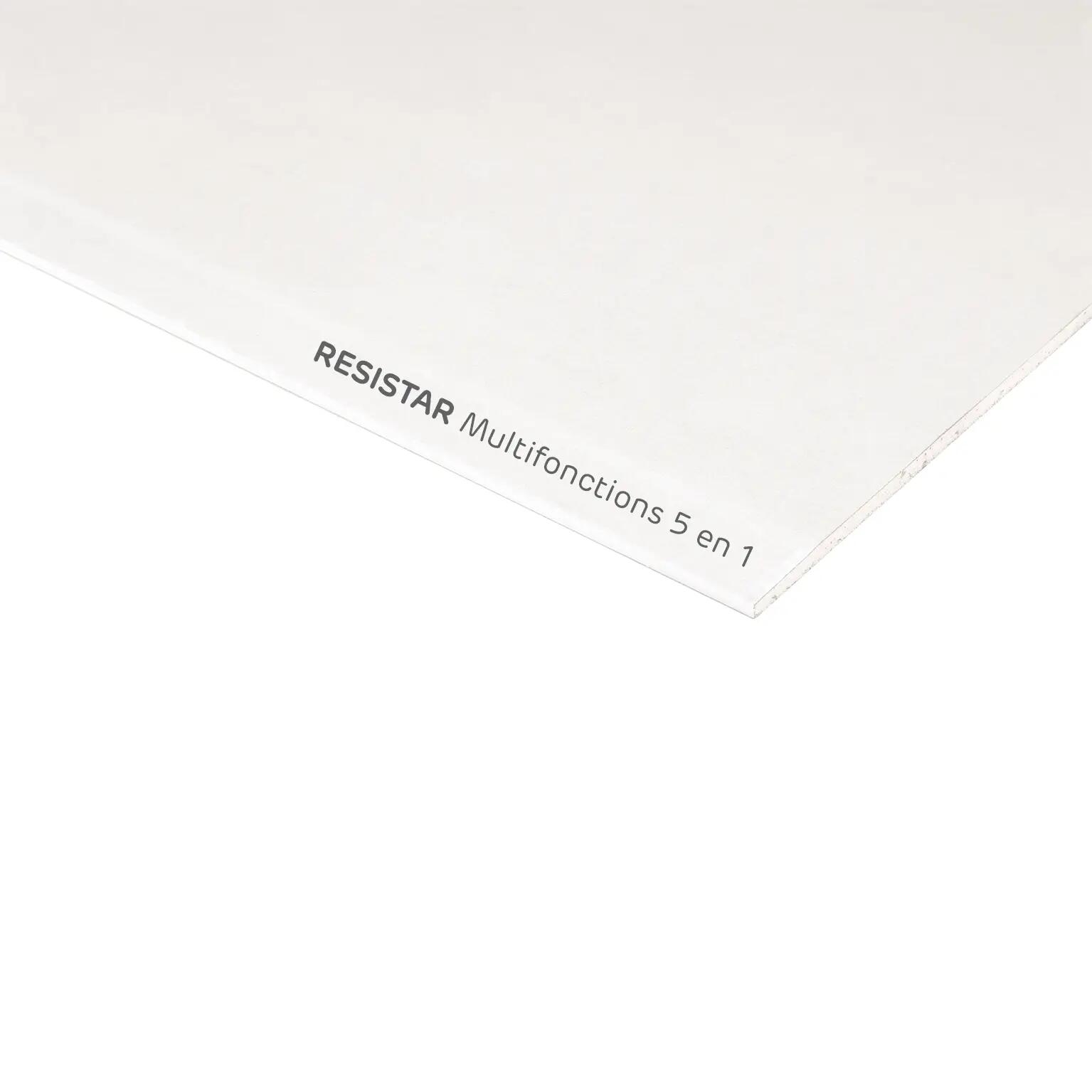 Plaque de plâtre acoustique BA13 Planodis 250 x 120 cm, ép.12,5 mm