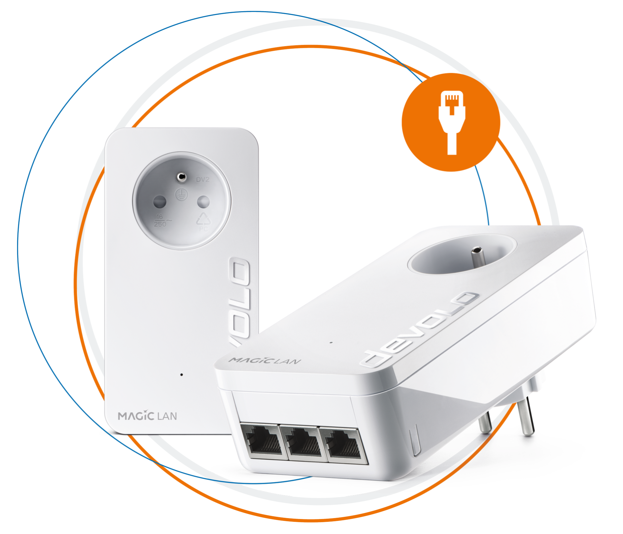 Devolo Magic 2 WiFi Next 2400 Mbit/s Ethernet/LAN Blanc 1 pièce(s)