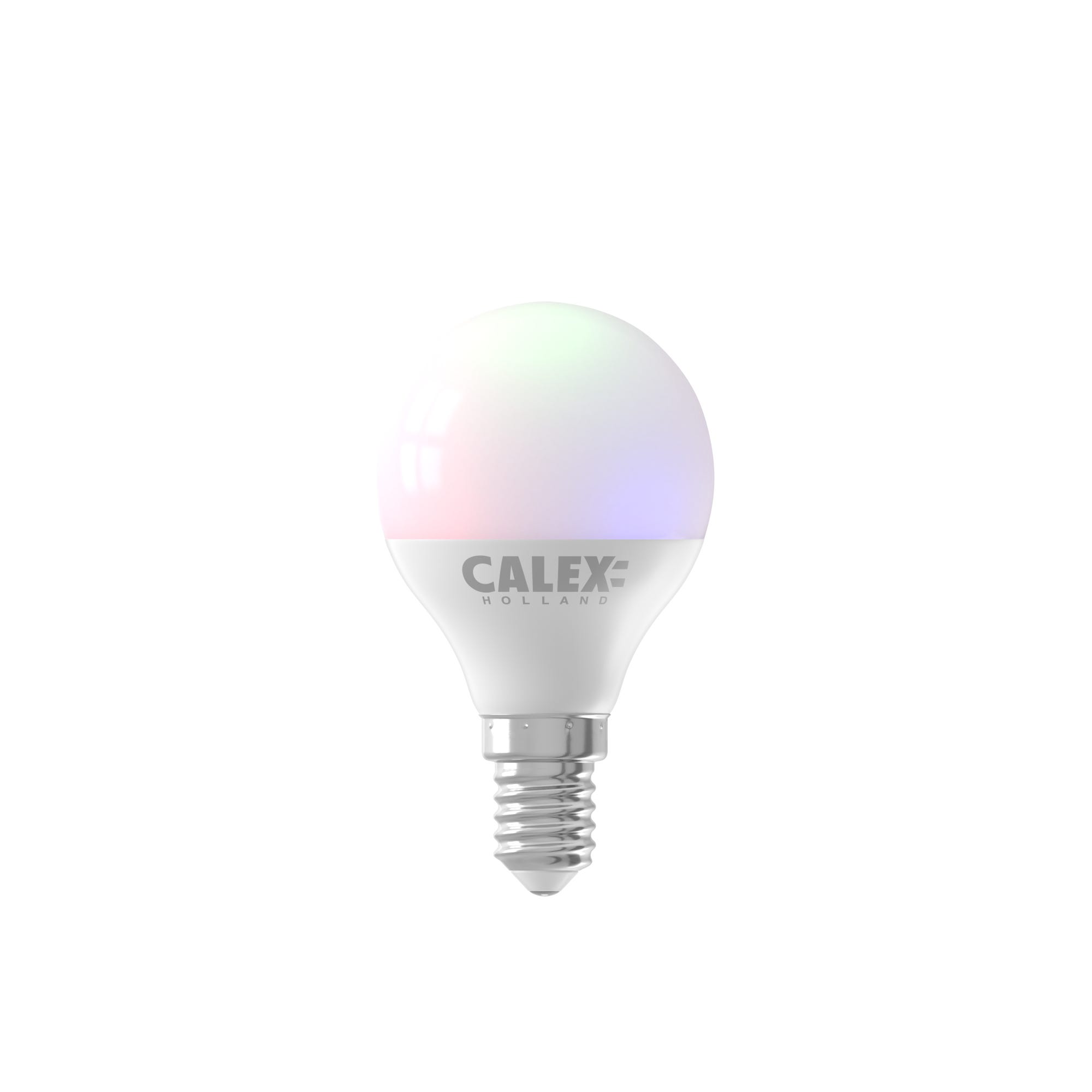 Ampoule led connectée E14, 470Lm = 40W, variations de blanc et couleurs,  CALEX