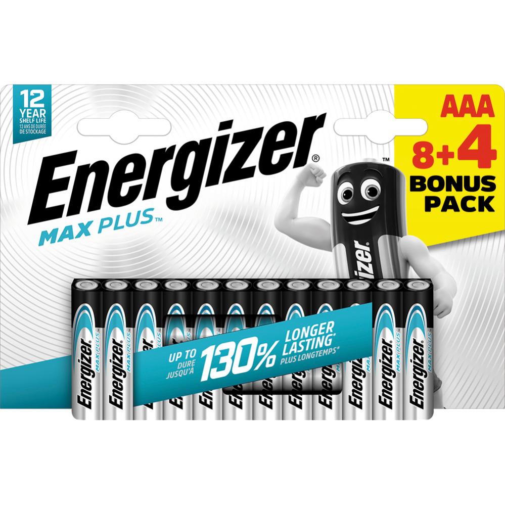 ENERGIZER Power Plus - 4 piles alcalines rechargeables - AAA LR03 Pas Cher