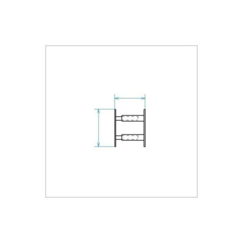 2 Barreaux Télescopiques De Fenêtre MOTTEZ, Acier Blanc, L.30 à 55 Cm ...