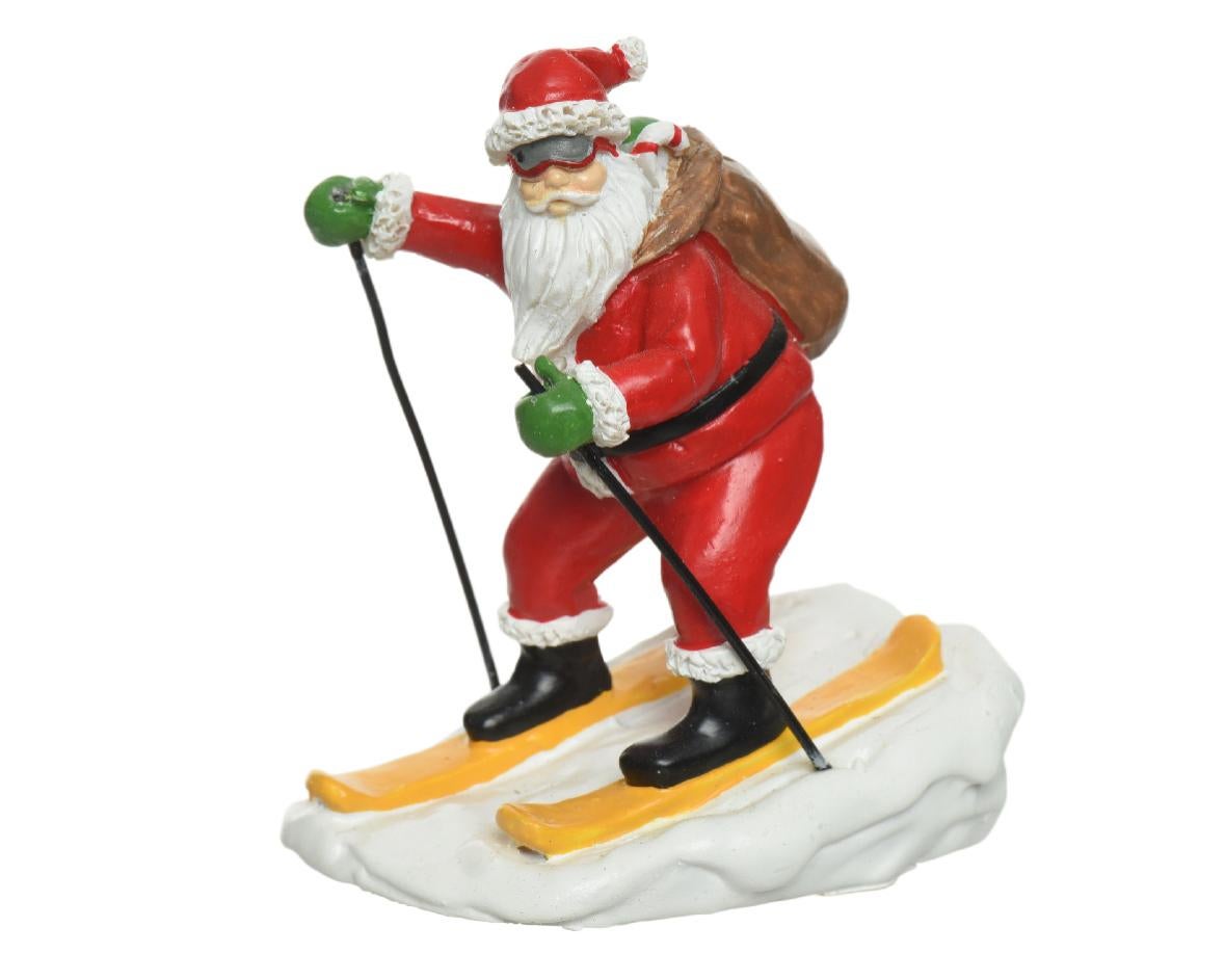 Père Noël ski Leroy Merlin