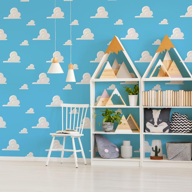 Papier Peint Toy Story 4 Chambre D Andy Bleu Et Blanc Leroy Merlin Papier Peint Toy Story 4 Chambre D Andy Bleu Et Blanc Leroy Merlin