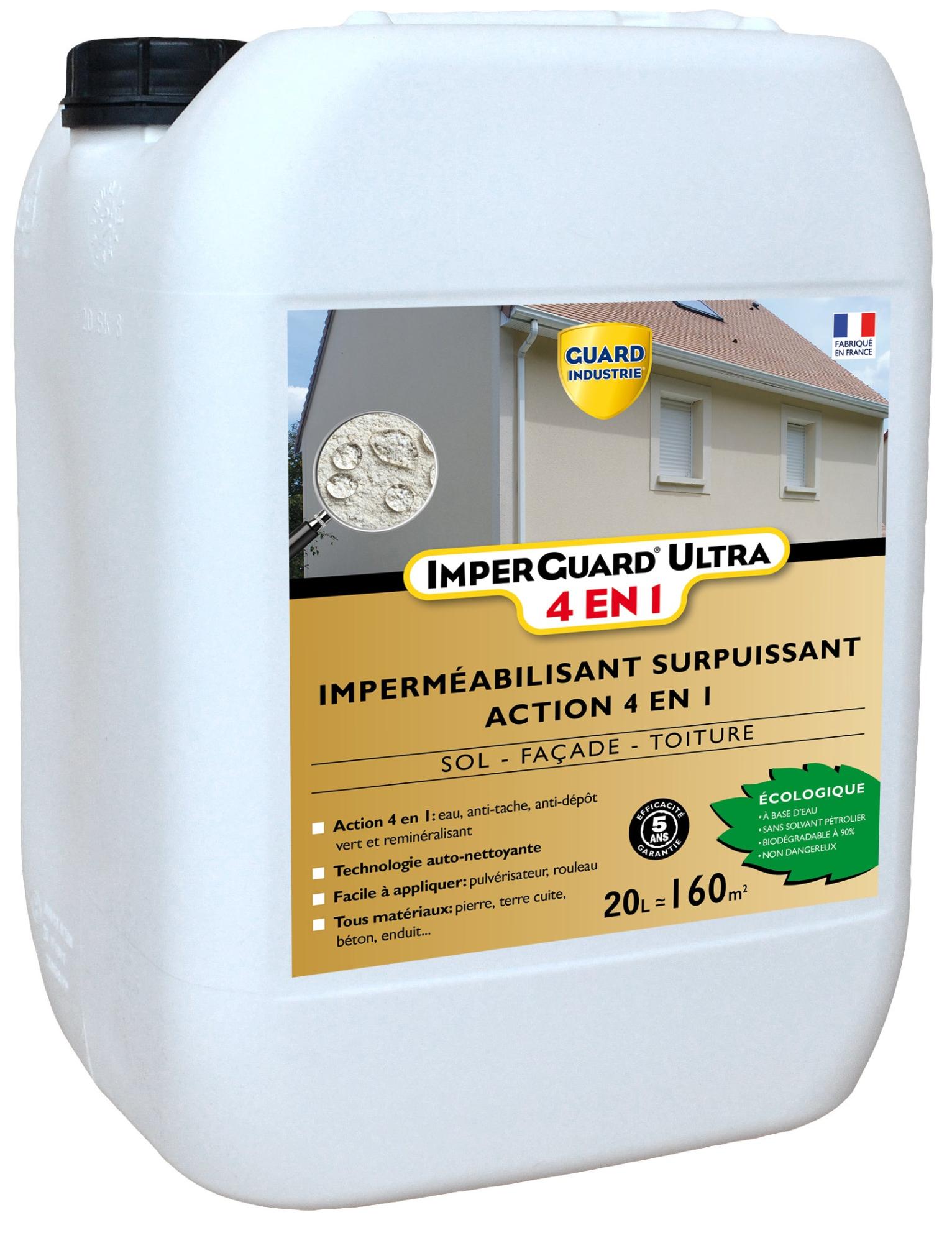 Imperméabilisant Imperguard ultra 4 en 1 GUARD INDUSTRIE, 20 l Leroy