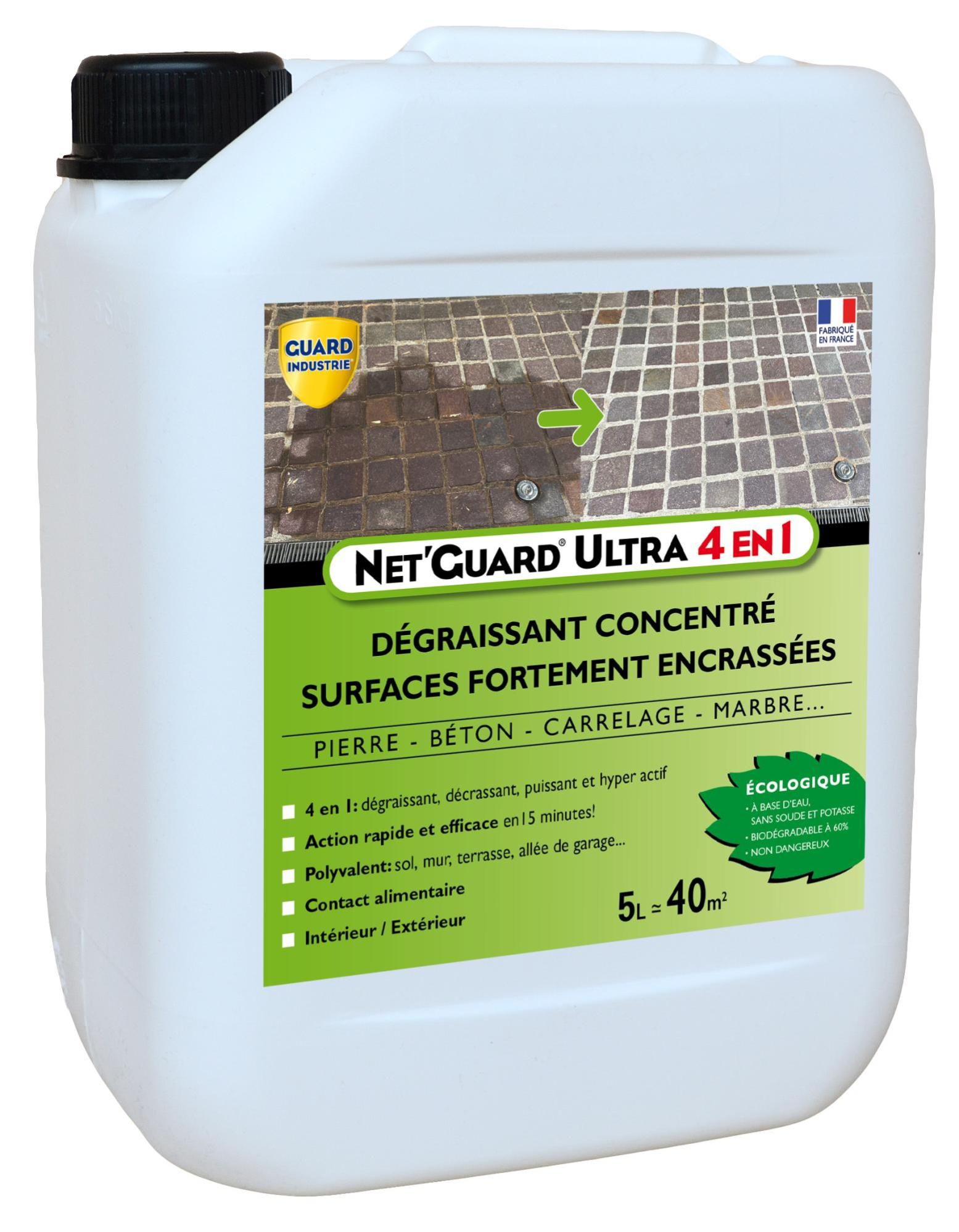 Nettoyant Net'guard ultra 4 en 1 GUARD INDUSTRIE, 5L Leroy Merlin