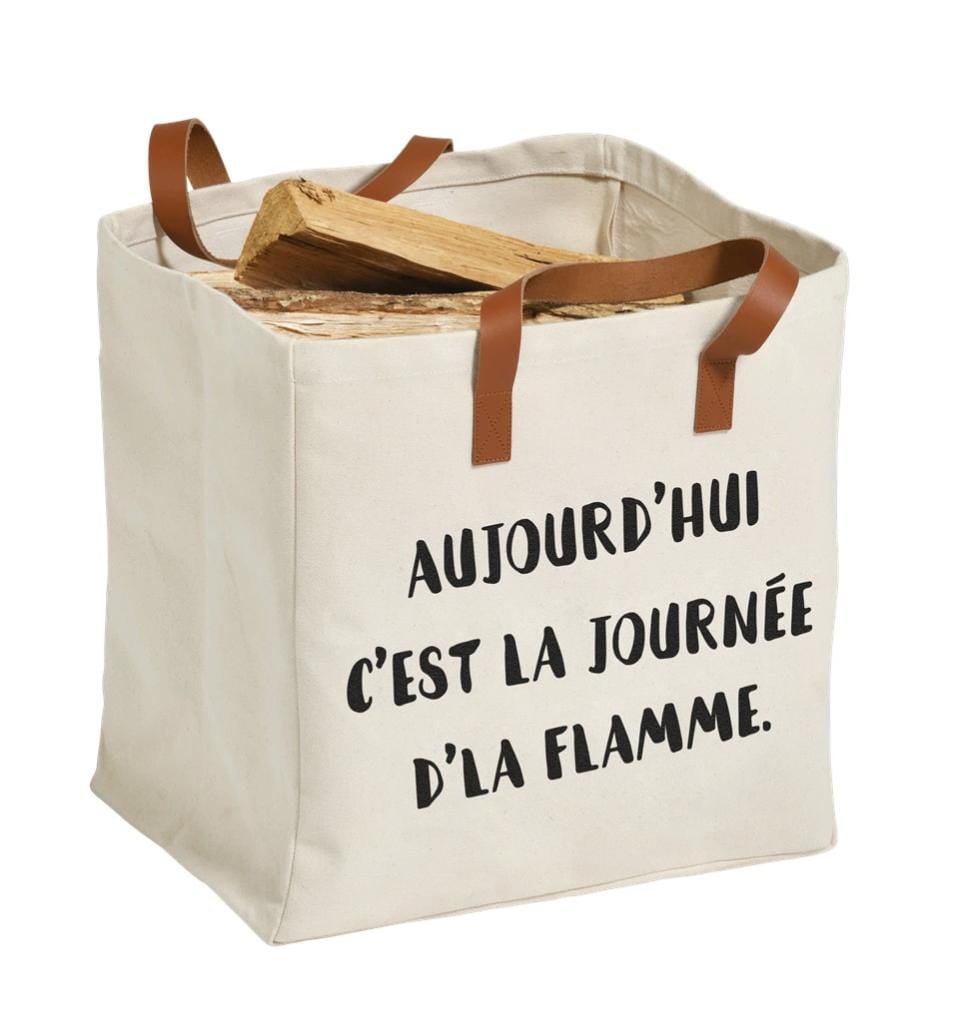 Sac b ches blanc casse DIXNEUF Memo l.38 x H.38 cm Leroy Merlin